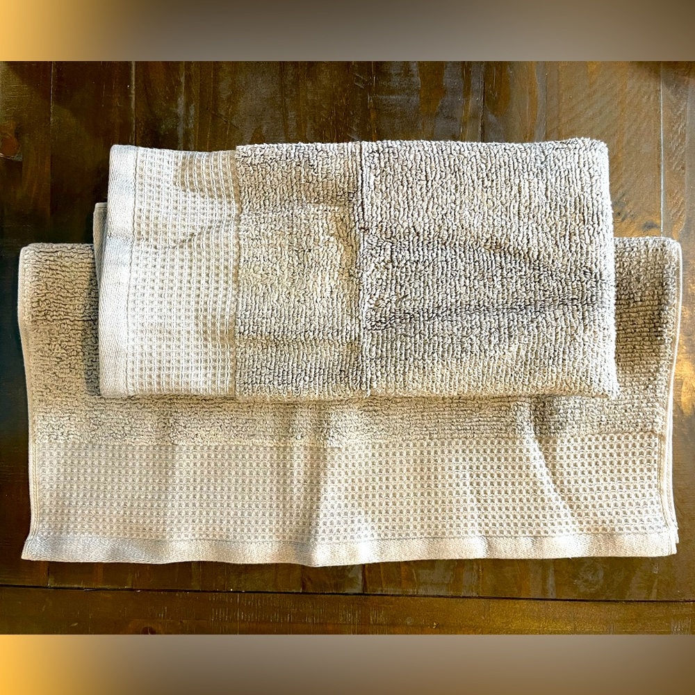 Crate&Barrel Hand Towels TWO